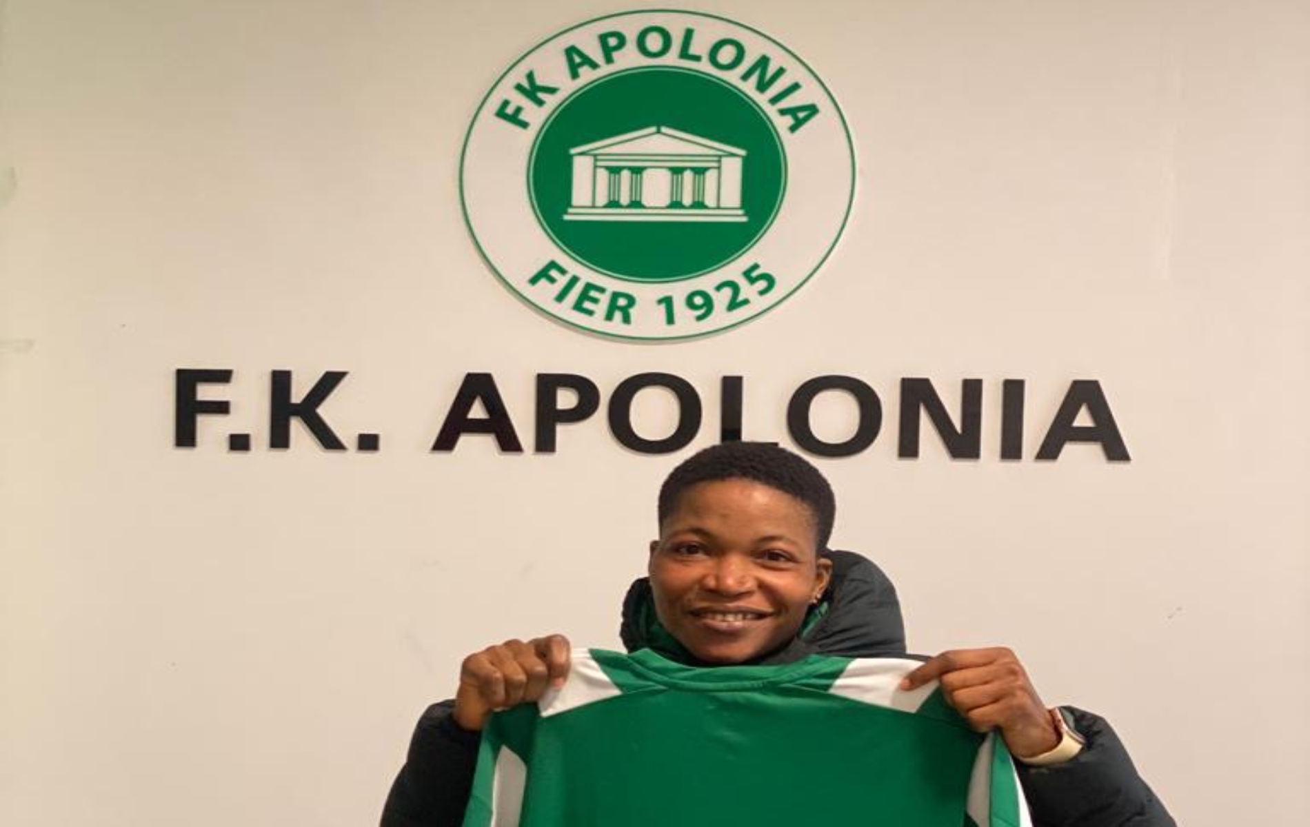 Kehinde Akinwande: Nigeria defender reacts after sealing FK Apolonia switch Kehinde Akinwande: Nigeria defender reacts after sealing FK Apolonia switch