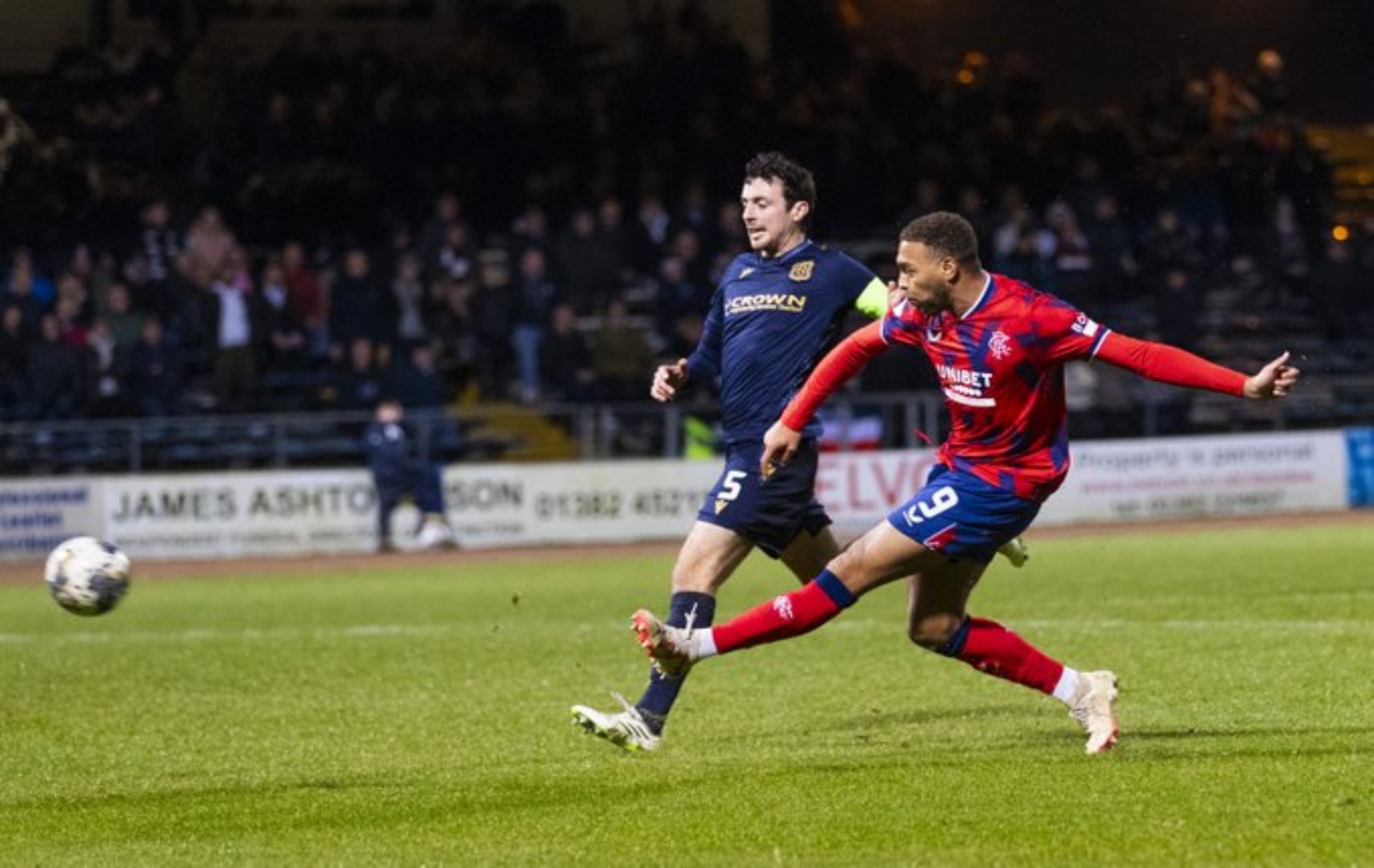Cyriel Dessers makes Rangers’ goal of the month nomination for October