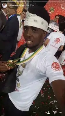 Wydad Casablanca’s Chisom Chikatara Revels in Historic CAF Champions League Triumph Wydad Casablanca’s Chisom Chikatara Revels in Historic CAF Champions League Triumph