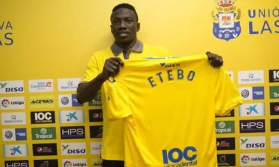 Oghenekaro Etebo Anticipates Las Palmas Debut in Crucial LaLiga Clash Against Malaga