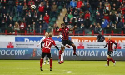Dynamic Brace by Samuel Propels Amkar Perm to Victory Against Lokomotiv Moscow