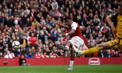 Alex Iwobi Fires Zambia Warning with Arsenal Goal against Brighton Alex Iwobi Fires Zambia Warning with Arsenal Goal against Brighton