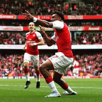 Alex Iwobi Celebrates Nigeria’s Independence Day with Arsenal Goal Alex Iwobi Celebrates Nigeria’s Independence Day with Arsenal Goal