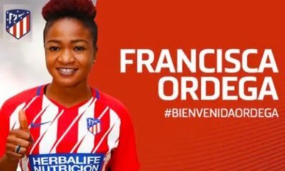 Francisca Ordega Eager to Shine at Atletico Madrid Women’s Team