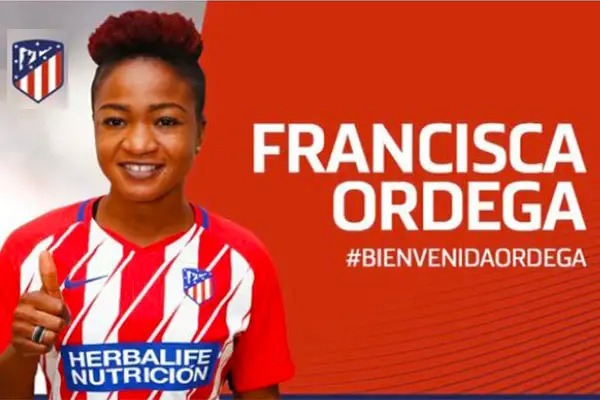 Francisca Ordega Eager to Shine at Atletico Madrid Women’s Team Francisca Ordega Eager to Shine at Atletico Madrid Women’s Team