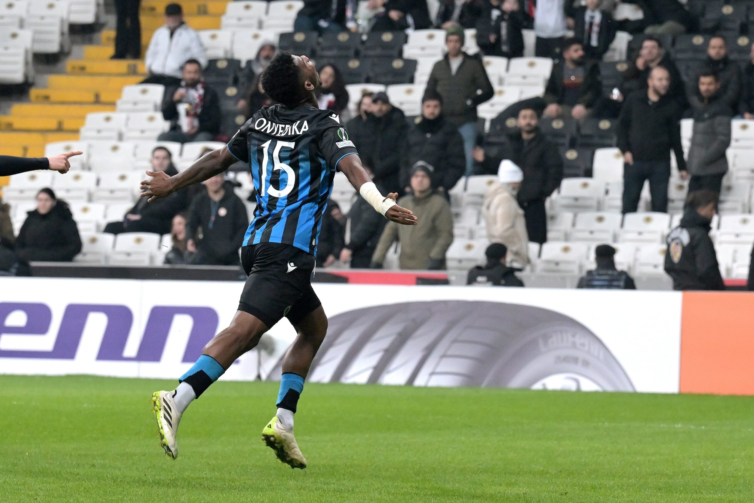 UECL: Raphael Onyedika on target in Club Brugge 5-0 won over Besiktas