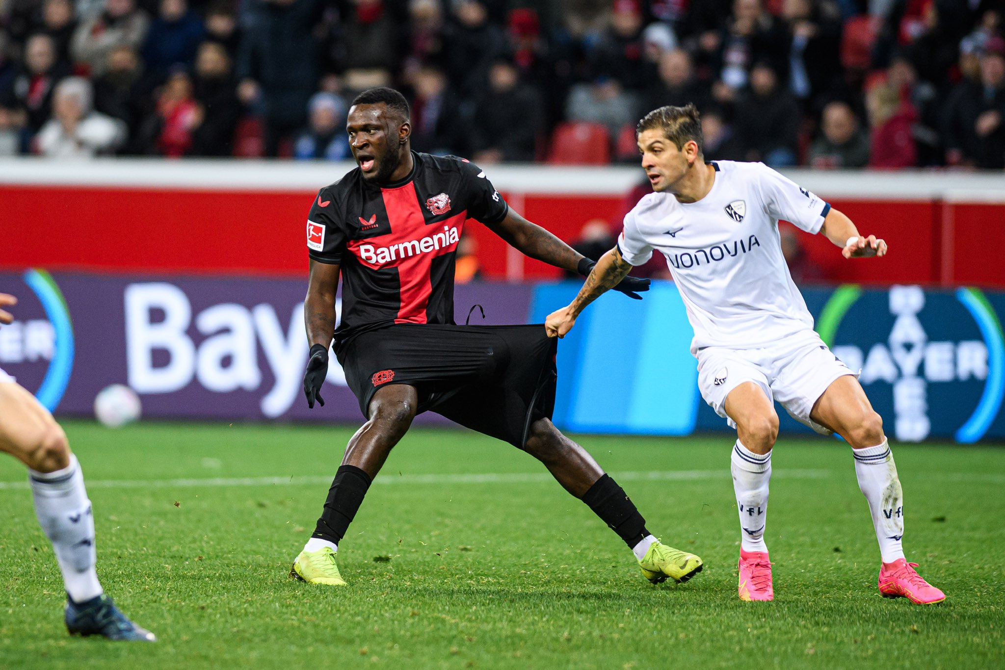 Victor Boniface maintains Bundesliga scoring form as Bayer Leverkusen makes history