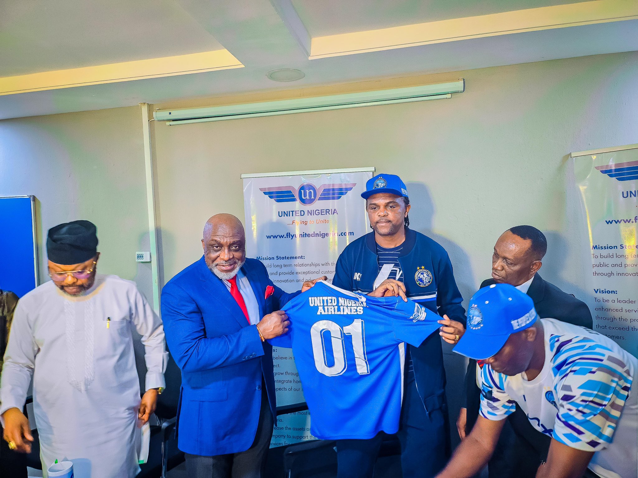 Enyimba FC sign two year sponsorship deal with United Nigeria Airlines Enyimba FC sign two year sponsorship deal with United Nigeria Airlines