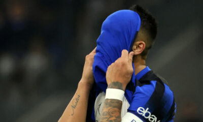 Lautaro Martinez injury scare for Inter