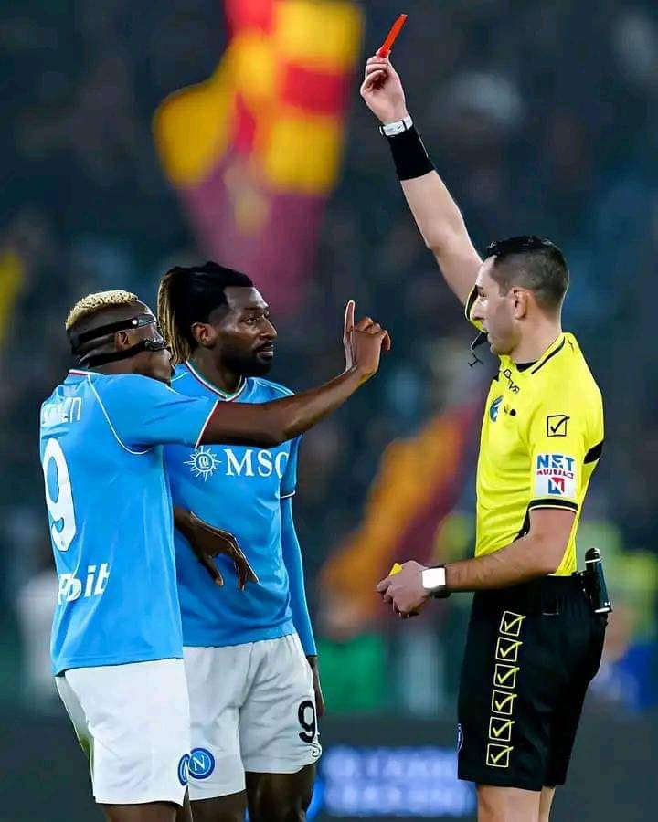 Osimhen’s Red Card – From Setback To Blessing As Nigerians Rejoice Ahead Of AFCON Osimhen’s Red Card – From Setback To Blessing As Nigerians Rejoice Ahead Of AFCON