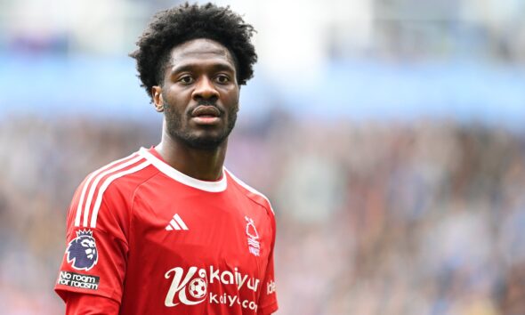 Ola Aina on target as Nottingham leapfrogs Arsenal