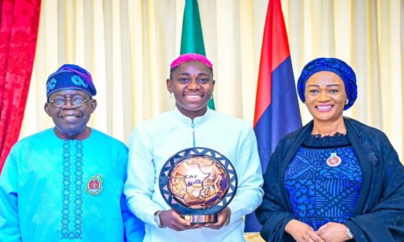 2024 CAF Awards: Super Falcons retain team of the year prize, dedicate award to First Lady