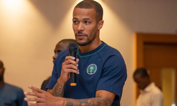 William Troost-Ekong: Nigerian defender scores on debut for Al Khalood
