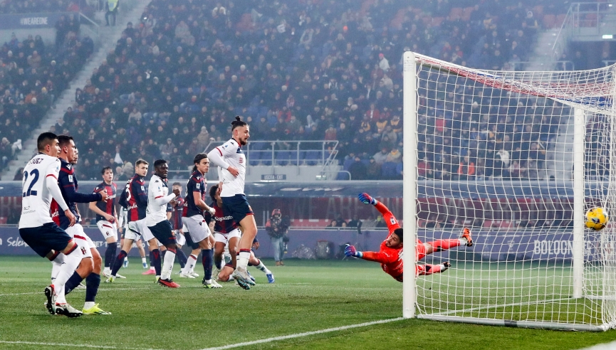 Bologna snatch a point after last minute equaliser against Genoa Bologna snatch a point after last minute equaliser against Genoa