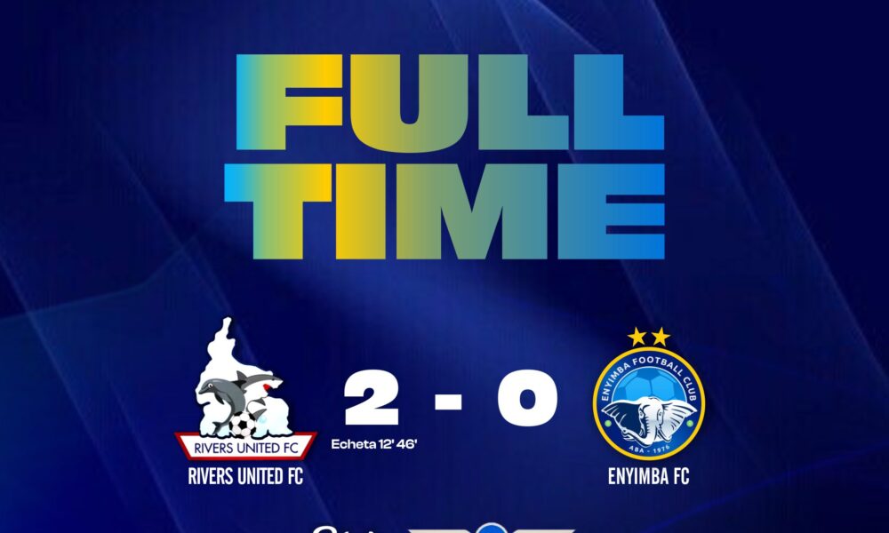 NPFL Reschedule match: Deputy Echeta’s brace sinks Enyimba NPFL Reschedule match: Deputy Echeta’s brace sinks Enyimba