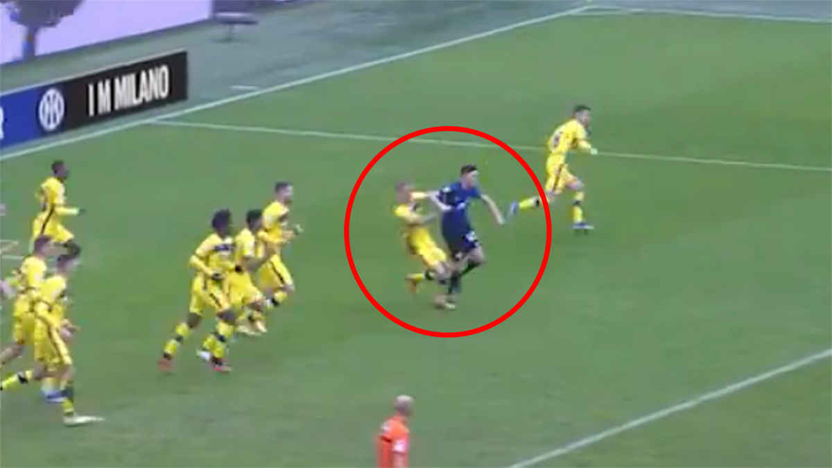 Referees confirm Inter goal with Verona should be disallowed Referees confirm Inter goal with Verona should be disallowed