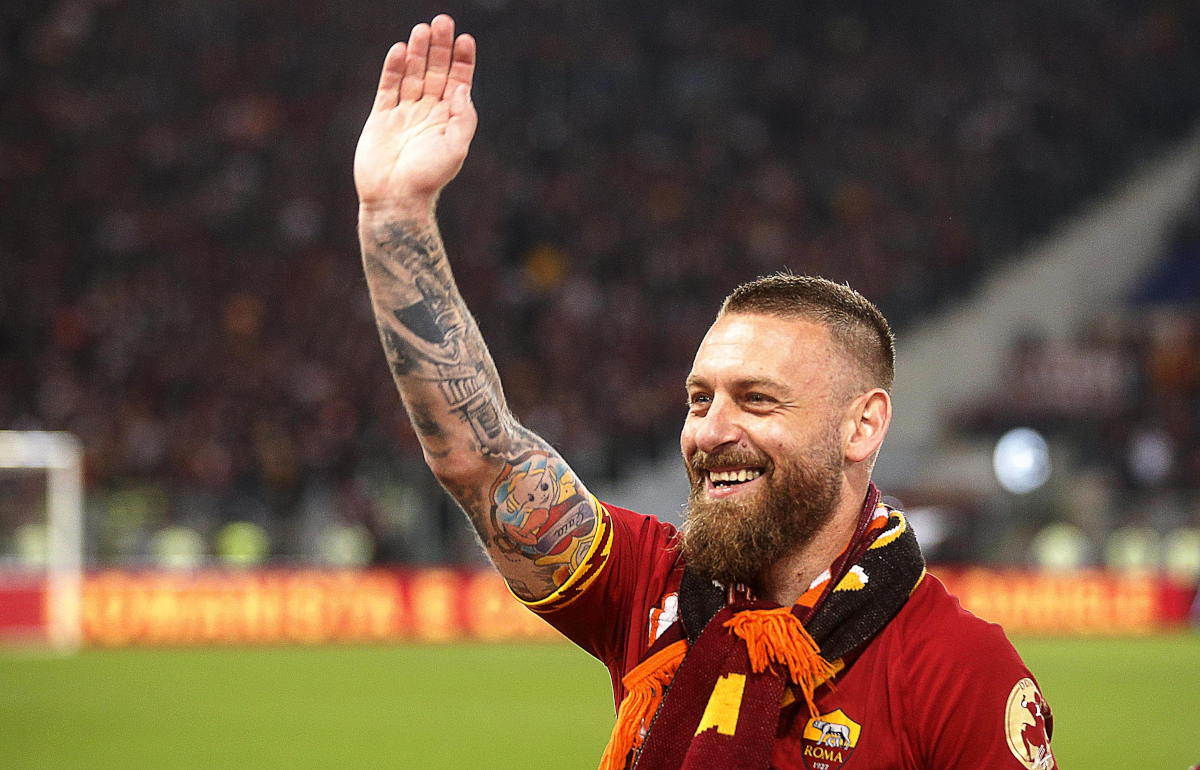 Video: De Rossi jokes with Lukaku and Kristensen Video: De Rossi jokes with Lukaku and Kristensen