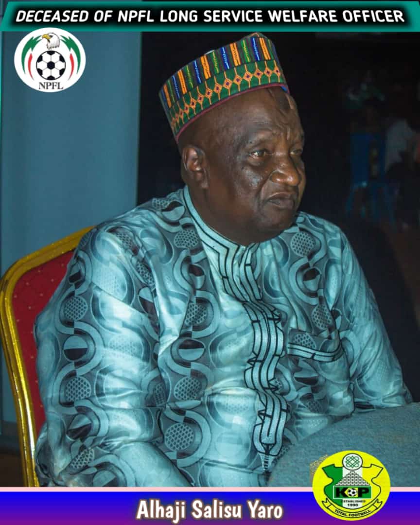 Kano Pillars FC mourns Salisu Yaro Kano Pillars FC mourns Salisu Yaro