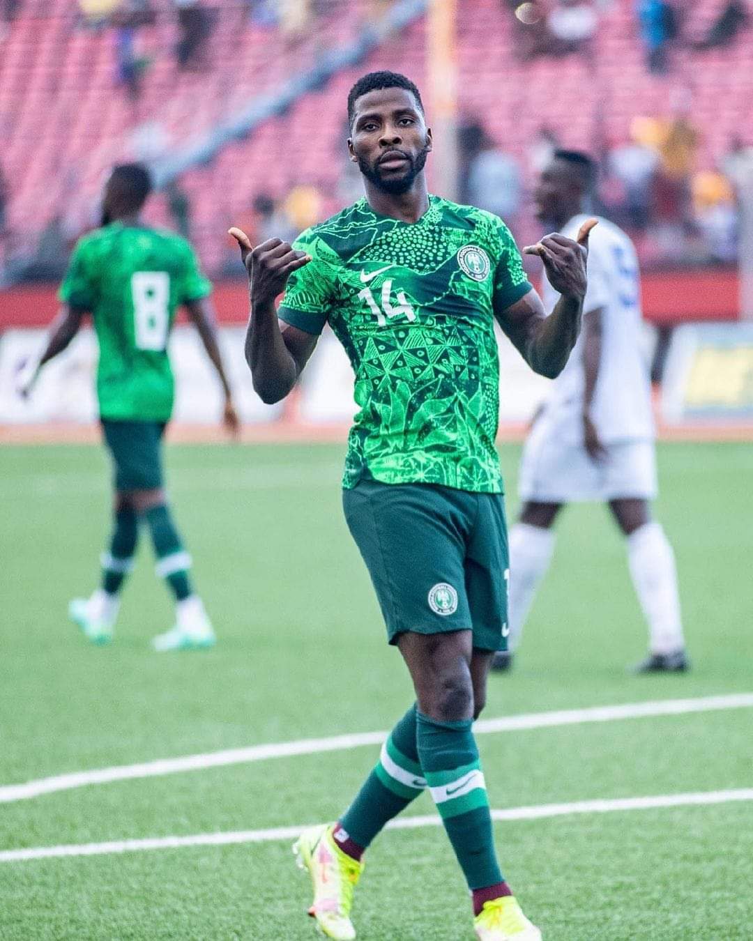 Kelechi Iheanacho Joins Super Eagles Camp Ahead Of AFCON Opener Kelechi Iheanacho Joins Super Eagles Camp Ahead Of AFCON Opener