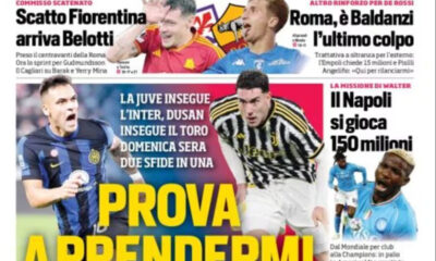Today’s Papers – Alcaraz for Juventus, Lautaro vs. Vlahovic Today’s Papers – Alcaraz for Juventus, Lautaro vs. Vlahovic