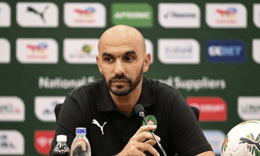 #AFCON2023: Morocco Coach Walid Regragui shoulders the blame for Atlas Lions draw #AFCON2023: Morocco Coach Walid Regragui shoulders the blame for Atlas Lions draw