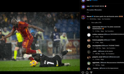 Thuram and Inter mock Lukaku after win over Roma Thuram and Inter mock Lukaku after win over Roma
