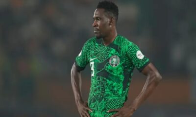Zaidu Sanusi suffers injury on club return after Africa Cup of Nations with Nigeria