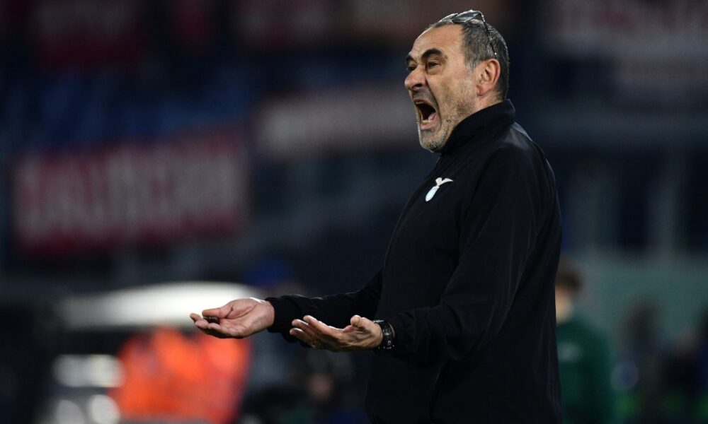 Sarri blames Lotito for Lazio transfer strategy Sarri blames Lotito for Lazio transfer strategy