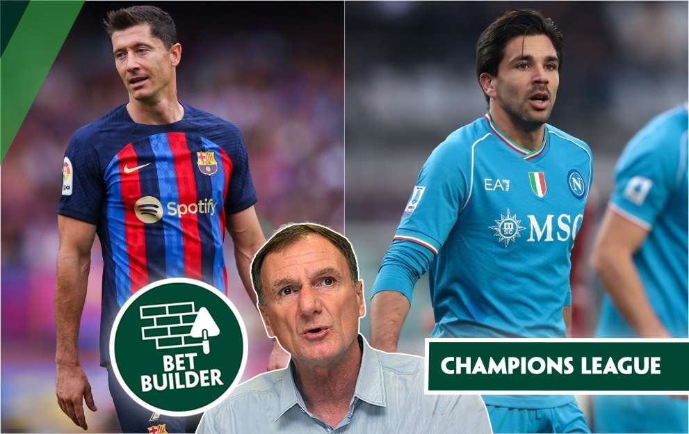 Phil Thompson’s 15/1 Barcelona v Napoli Bet Builder Phil Thompson’s 15/1 Barcelona v Napoli Bet Builder