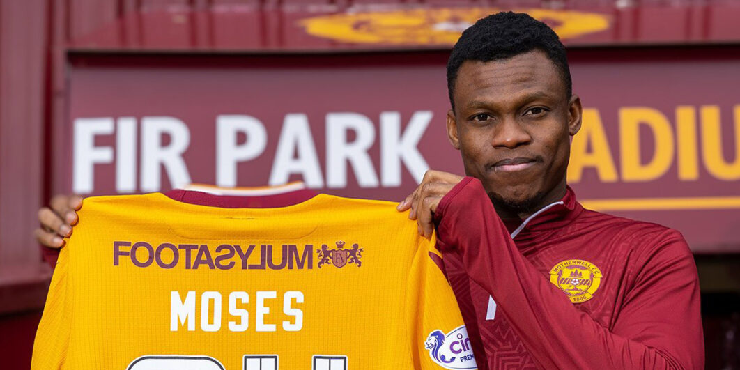 Motherwell manager Stuart Kettlewell happy with Moses Ebiye’s capture Motherwell manager Stuart Kettlewell happy with Moses Ebiye’s capture