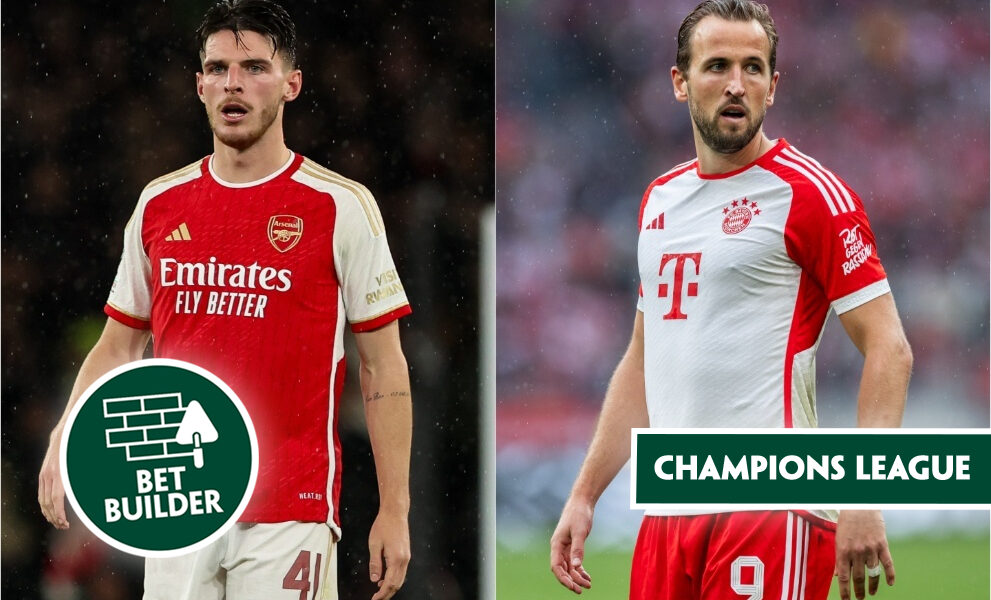 Tuesday’s 24/1 Arsenal v Bayern Munich Bet Builder