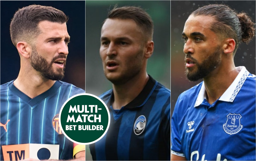 A 19/1 Multi Match Bet Builder for Monday night A 19/1 Multi Match Bet Builder for Monday night