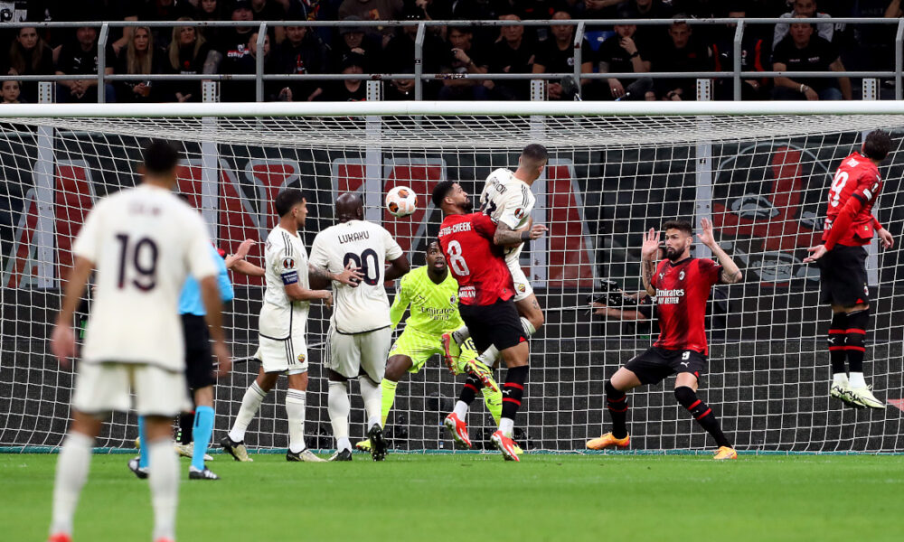 Milan 0-1 Roma: Mancini strikes at San Siro