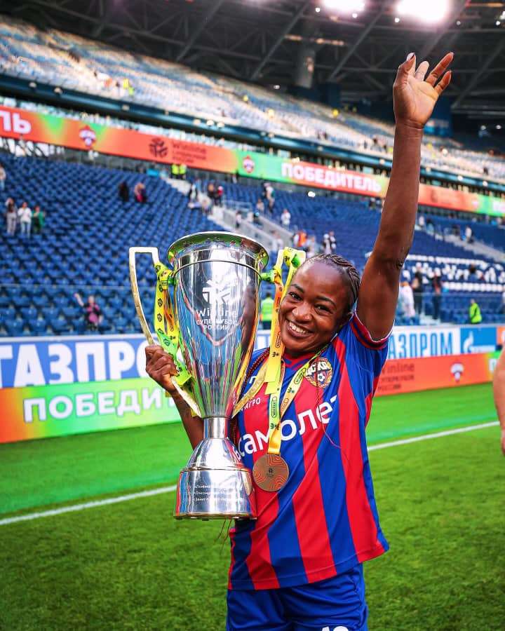 Russian Women’s Super Cup triumph excites Francisca Ordega Russian Women’s Super Cup triumph excites Francisca Ordega