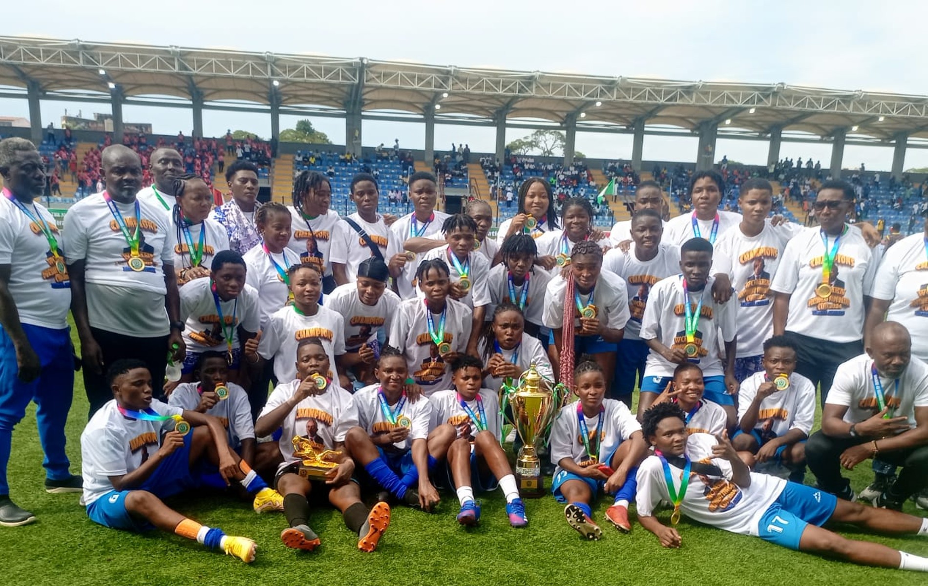 Governor Fubara rewards Rivers Angels with N25m for President Federation Cup win