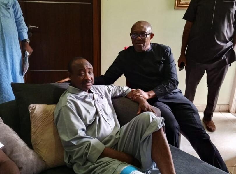 Peter Obi: 2023 Presidential candidate visits Tijani Babangida Peter Obi: 2023 Presidential candidate visits Tijani Babangida