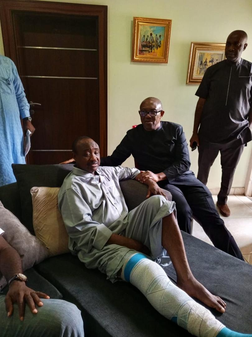 Peter Obi: 2023 Presidential candidate visits Tijani Babangida Peter Obi: 2023 Presidential candidate visits Tijani Babangida