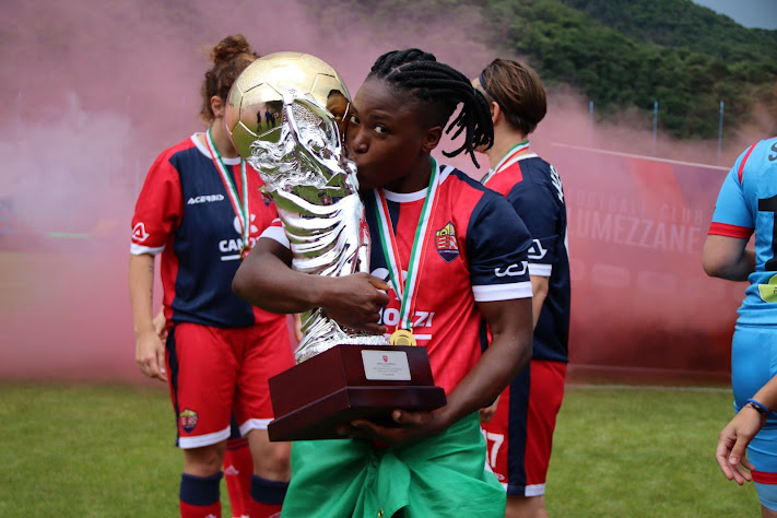 Rafiat Sule’s heroics propel Lumezanne to Copa Italia victory Rafiat Sule’s heroics propel Lumezanne to Copa Italia victory