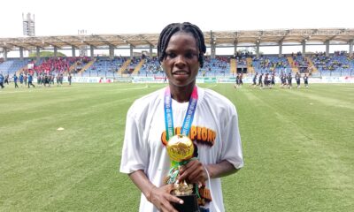 Blessing Okpe: Federation Cup success wipes away NWFL Super Six heartbreak