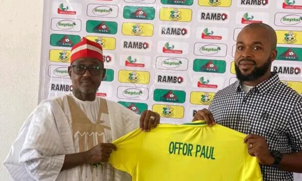 OFFICIAL: Kano Pillars unveil former Sporting Lagos gaffer Paul Offor as new manager