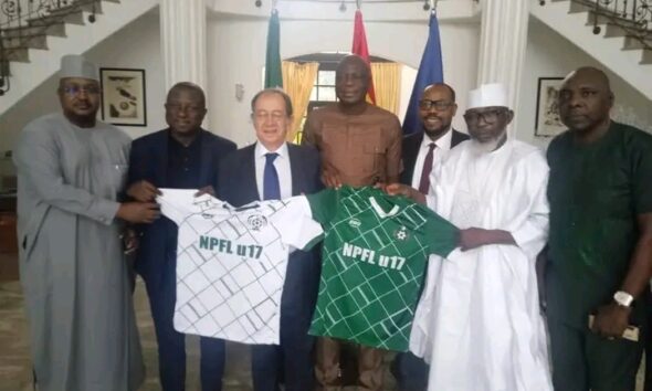 NPFL chieftains visit Spanish Ambassador to cement further partnership