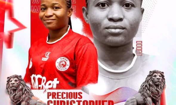 OFFICIAL: Precious Christopher joins Tanzanian champions from rivals Yanga for Cecafa Champions League