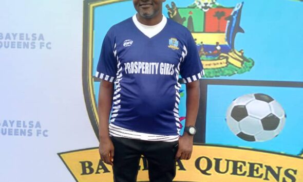 NWFL Premiership: Whyte Ogbonda not under pressure to succeed at Bayelsa Queens