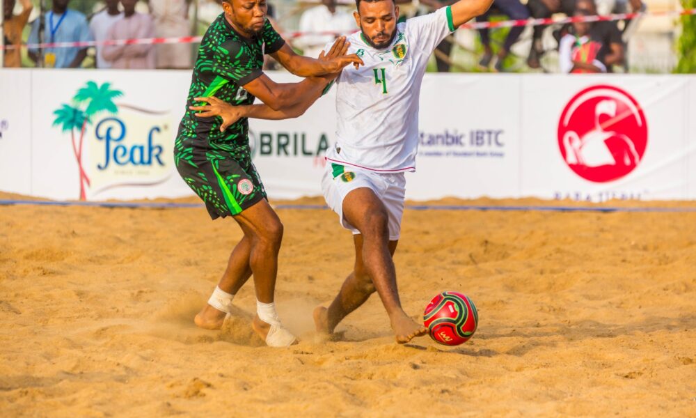 Nigeria 5-6 Mauritania: Sand Eagles crash out of 2024 BSAFCON on away-goal rule