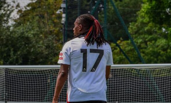 Alex Iwobi reveals new jersey for Fulham ahead of Premier League season