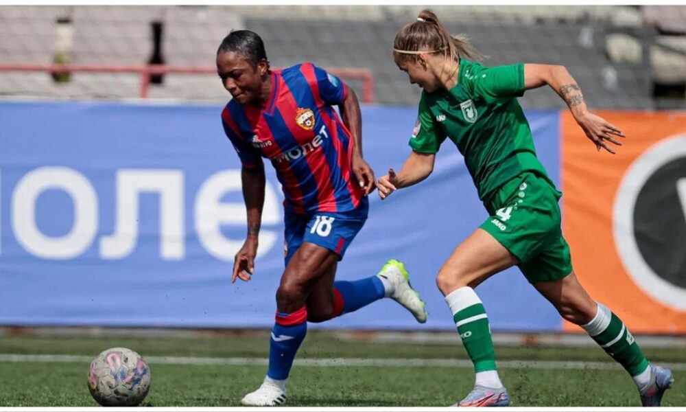 Francesca Ordega bags seventh goal in CSKA Moscow’s big win over FK Yenisey