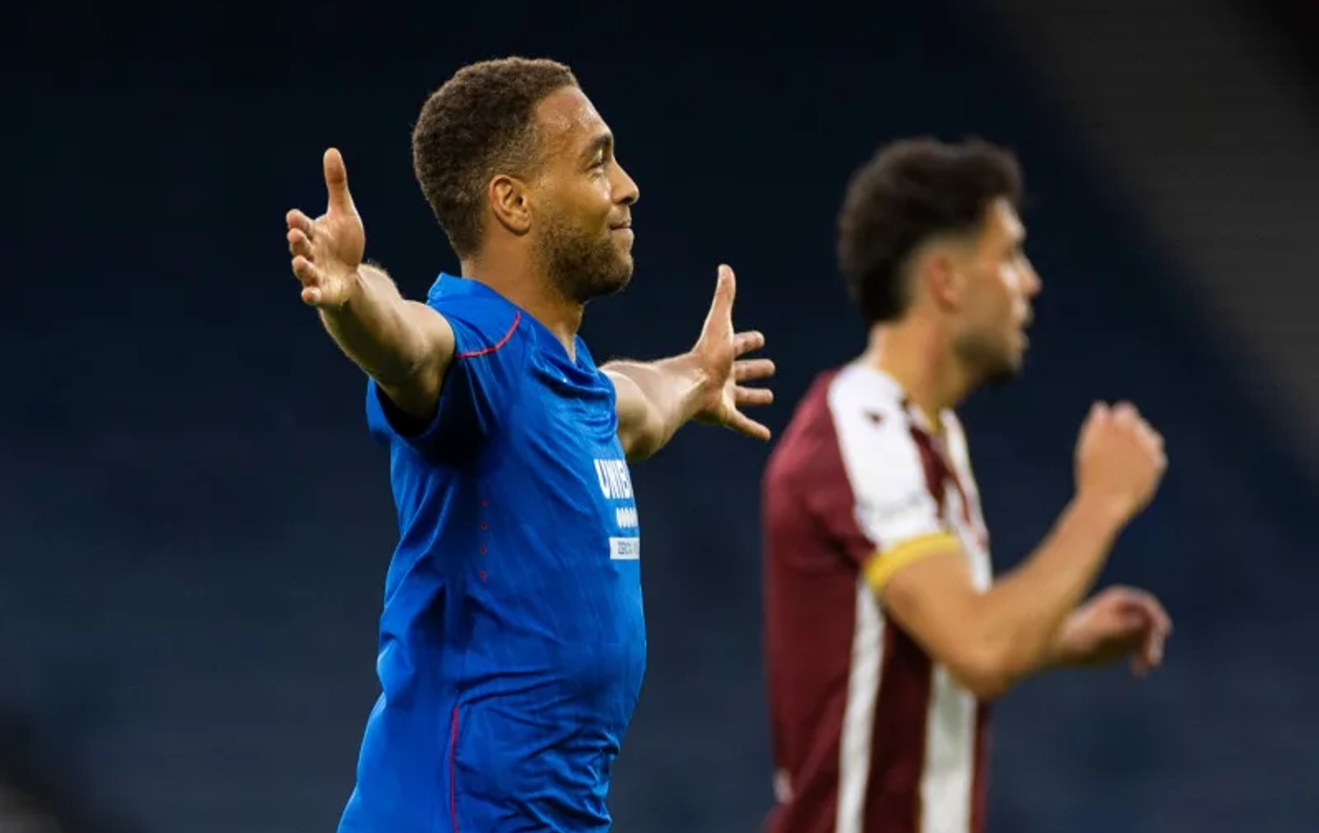 Scottish League Cup win delights Cyriel Dessers Scottish League Cup win delights Cyriel Dessers