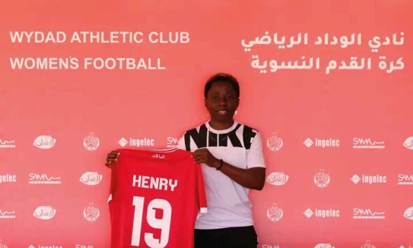 OFFICIAL: Nigeria forward Grace Henry joins Wydad Athletic Club
