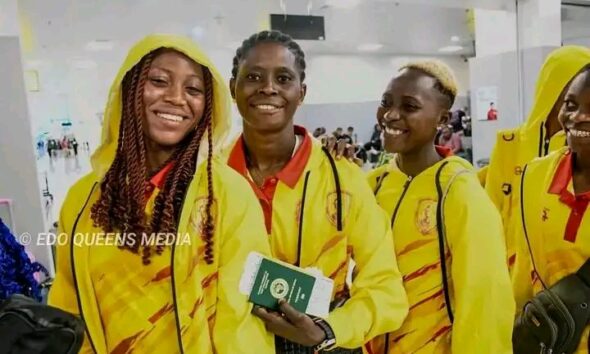 Nigeria queens Edo Queens land in Abidjan for WAFU-B Women’s Champions League