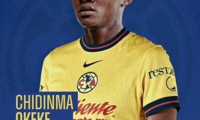 OFFICIAL: Club America unveil Nigeria defender Chidinma Okeke OFFICIAL: Club America unveil Nigeria defender Chidinma Okeke